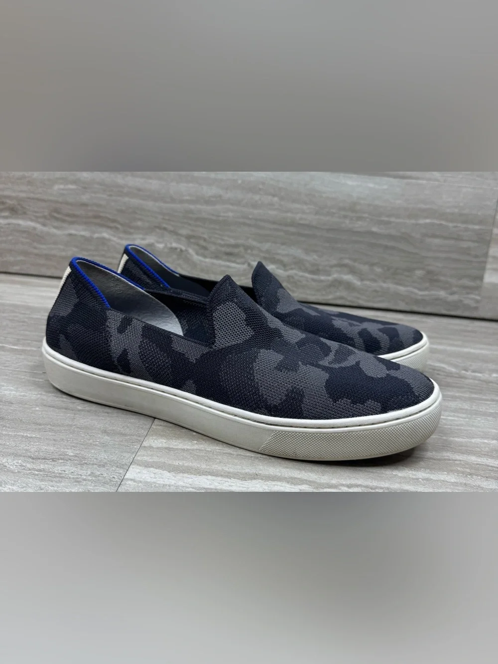 Rothy's The Original Slip-On Sneakers in Camouflage Womens 8.5